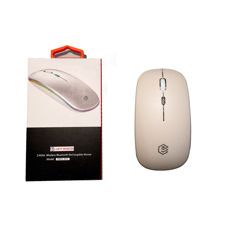 Light Breeze 2.4Ghz Wireless Bluetooth Rechargeable Mouse